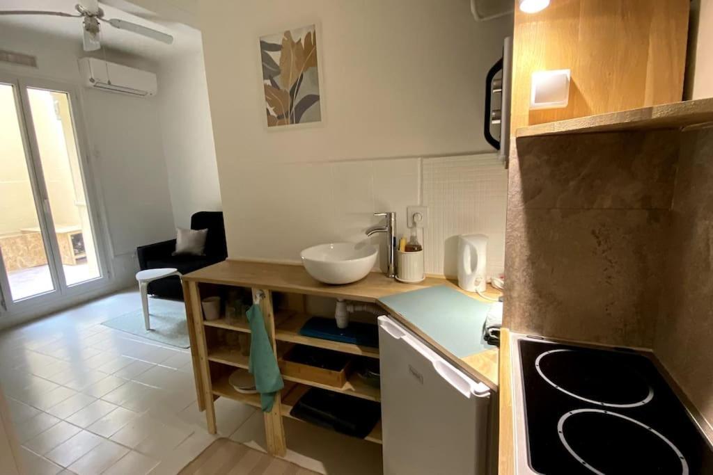 Studio "Les Cactus" Avec Terrasse A 5 Min A Pied De La Plage Nice Buitenkant foto